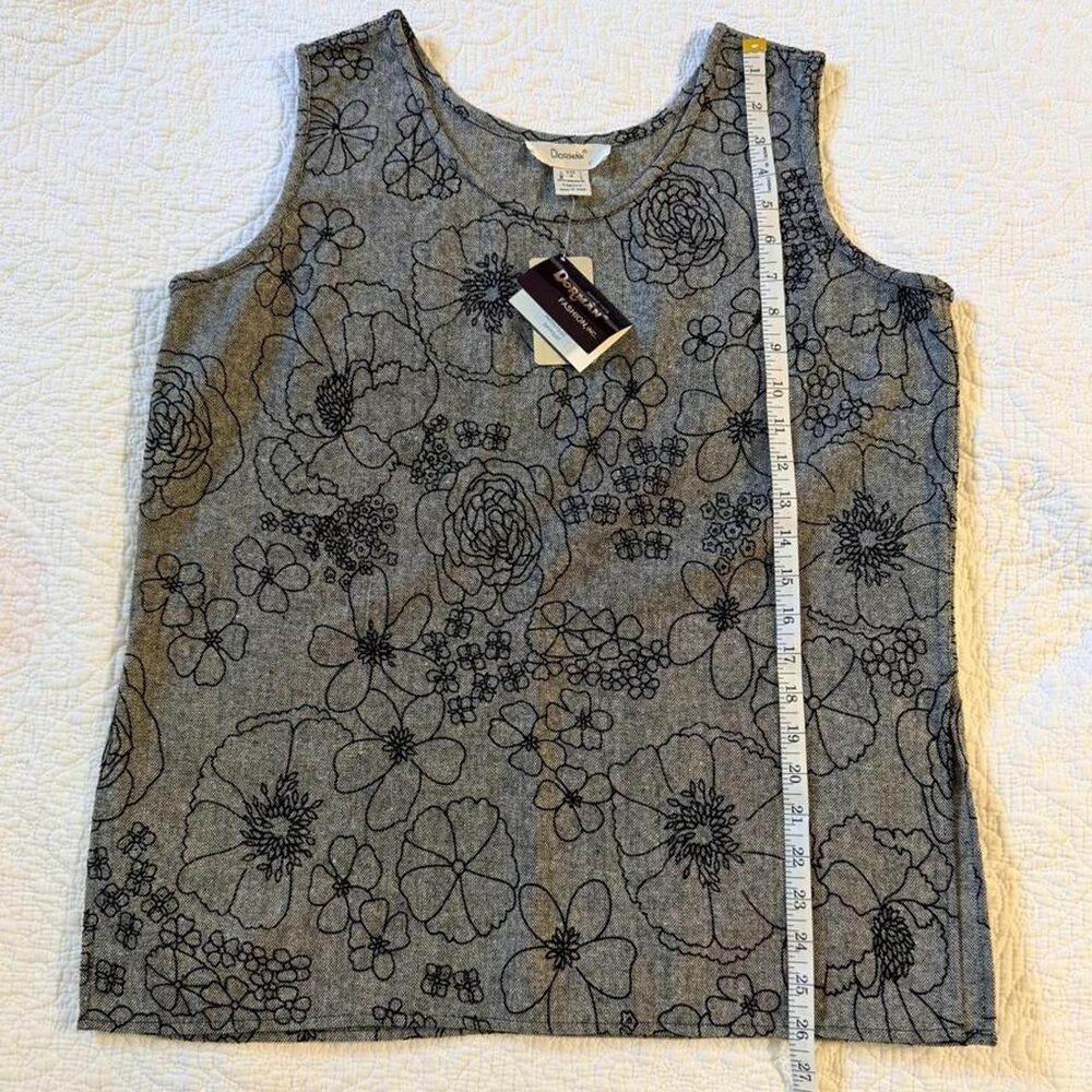 Unbranded Women's Grey and Black Vest
